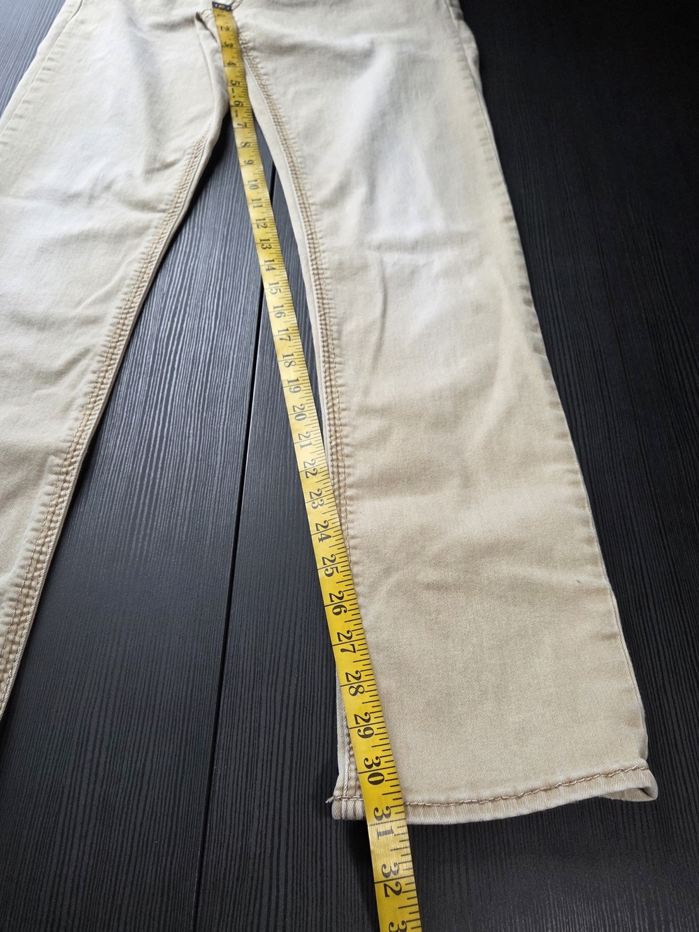 BKE Mens Jake Straight Tan Denim 5 Pocket Pants Size 29 x 32 - Picture 10 of 13